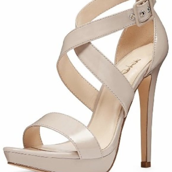 XYD Shoes - XYD Sexy Low Platform High Heel Sandals Strappy